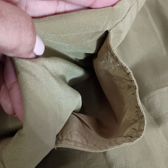 Vintage Evan-Picone Silk Skirt Size 16W - Picture 2 of 7